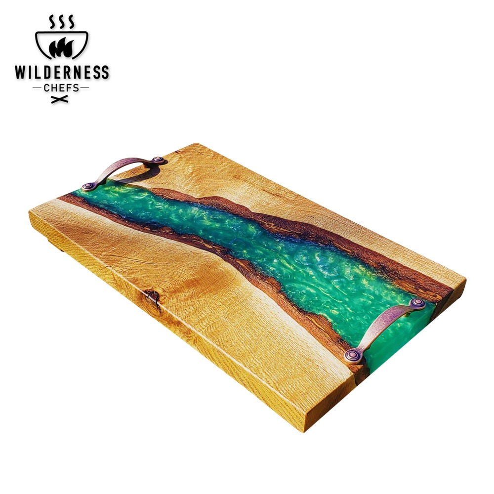 Wilderness Chefs® "Deep Green River Style Charcuterie Board"