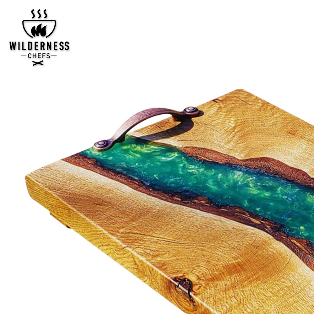 Wilderness Chefs® "Deep Green River Style Charcuterie Board"